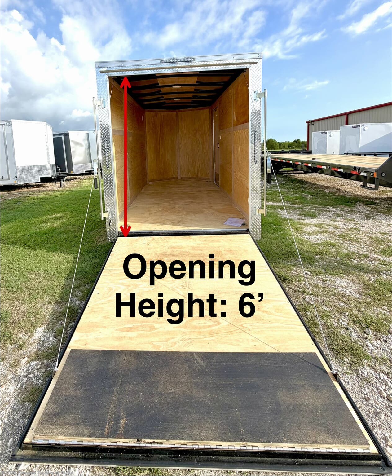 New 2027 Cargo Mate E-Series 6X12 Enclosed Cargo Trailer w/Ramp Door available in Baytown, Texas