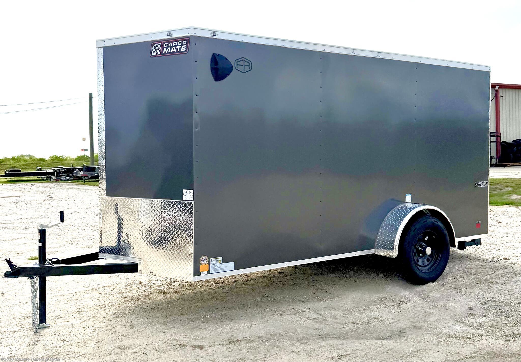 2027 Cargo Mate E-Series 6X12 Enclosed Cargo Trailer w/Ramp Door