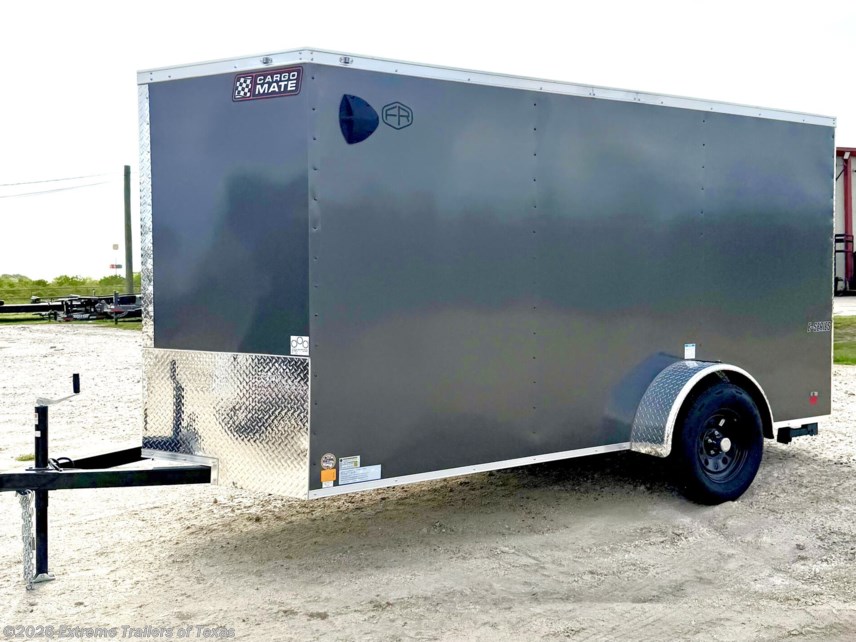 New 2027 Cargo Mate E-Series 6X12 Enclosed Cargo Trailer w/Ramp Door available in Baytown, Texas