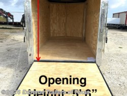 New 2027 Cargo Mate E-Series 6X12 Enclosed Cargo Trailer w/Ramp Door available in Baytown, Texas