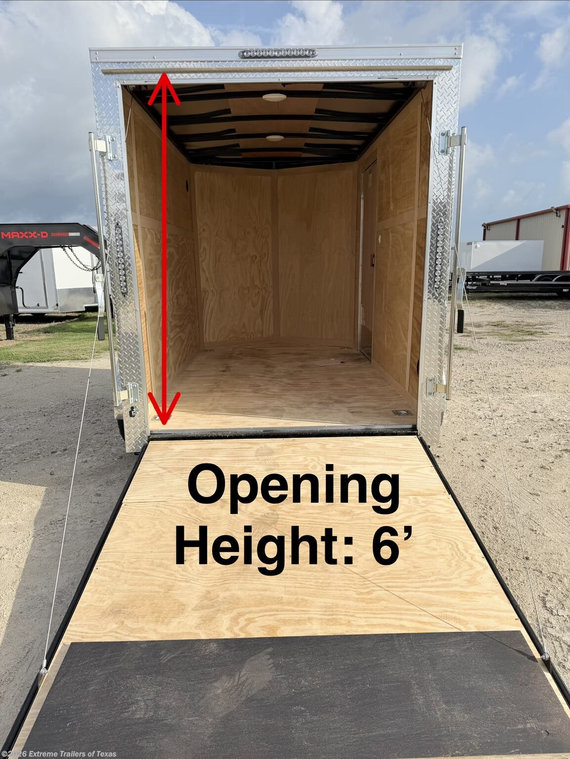 New 2027 Cargo Mate E-Series 6X10 Enclosed Cargo Trailer w/Ramp Door available in Baytown, Texas