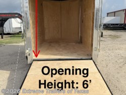 New 2027 Cargo Mate E-Series 6X10 Enclosed Cargo Trailer w/Ramp Door available in Baytown, Texas