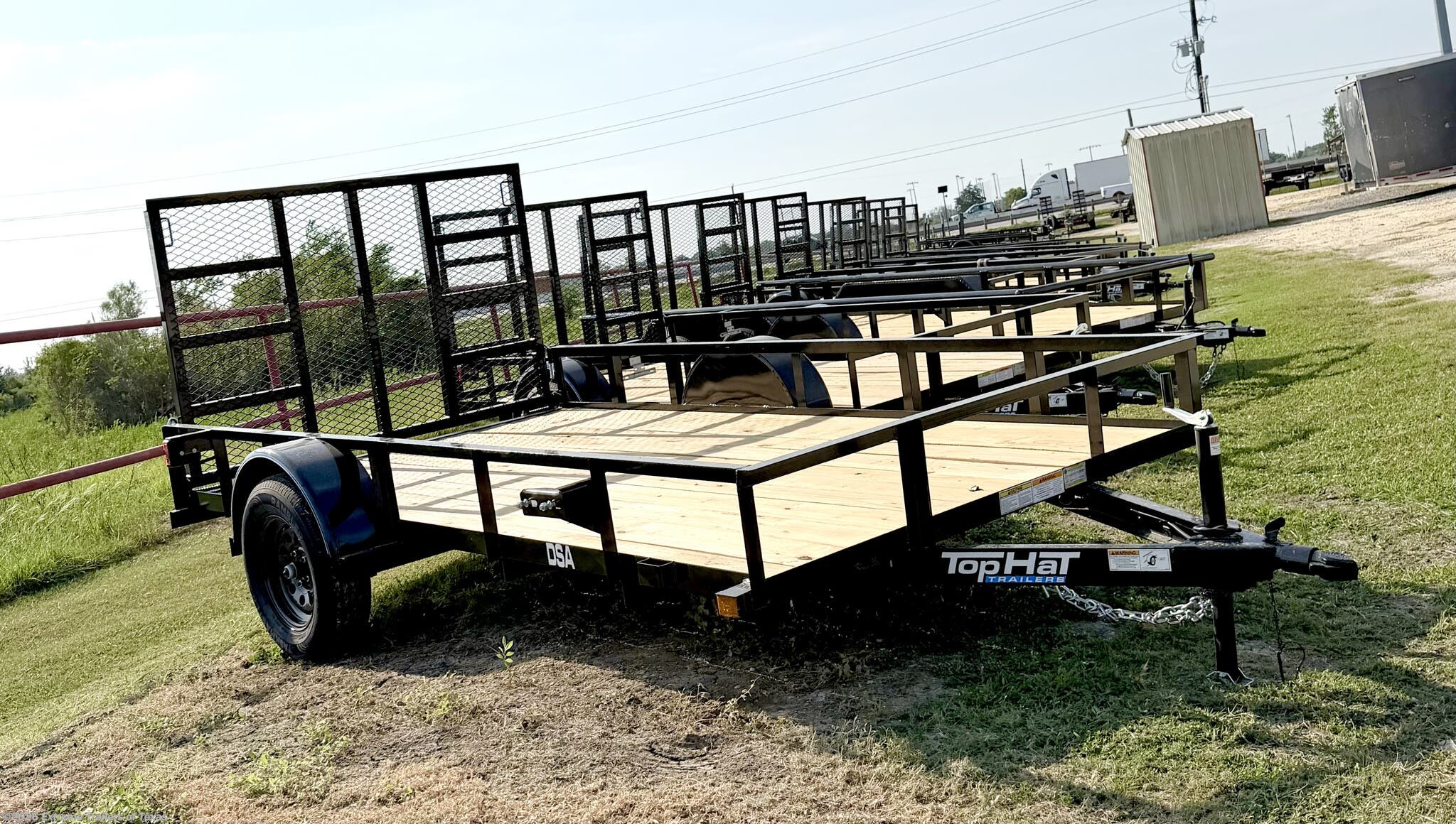 2027 Top Hat Derby SR Angle Utility 12X77 - New Utility Trailer for sale by Extreme Trailers of Texas in Baytown, Texas