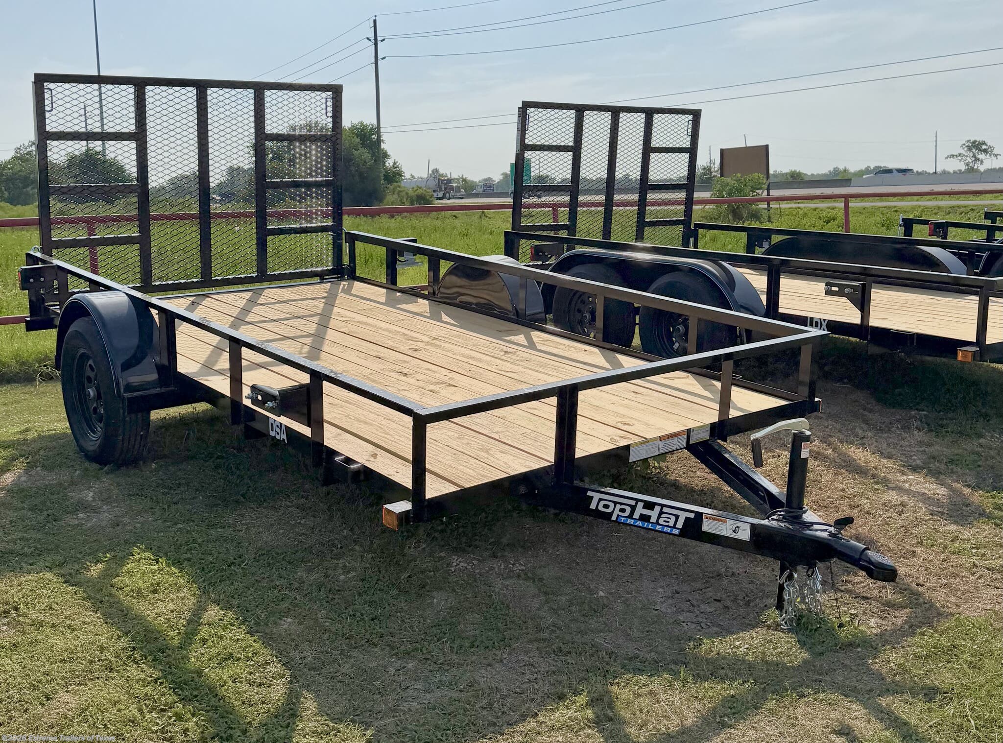 2027 Top Hat Derby SR Angle Utility 12X77 - New Utility Trailer for sale by Extreme Trailers of Texas in Baytown, Texas