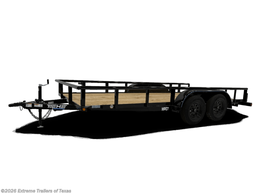 New 2027 Top Hat Medium Pipe Utility 16X83 available in Baytown, Texas