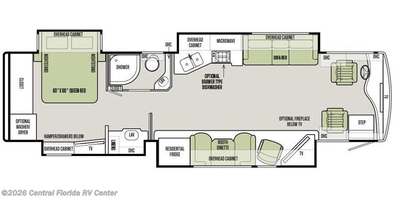 2016 Phaeton 36 GH by Tiffin from Central Florida RV Center in Apopka, Florida