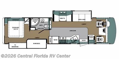 2014 Forest River Georgetown 351DS - Used Class A for sale by Central Florida RV Center in Apopka, Florida