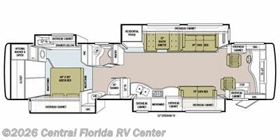 2011 Tiffin Allegro Bus 40 QXP - Used Class A for sale by Central Florida RV Center in Apopka, Florida