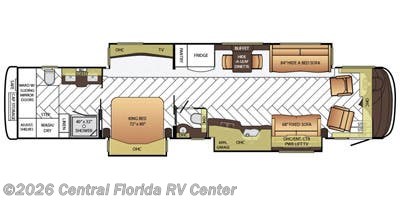 Stock Image for 2015 Newmar 4553 (options and colors may vary)