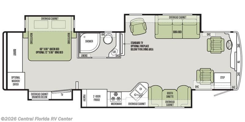 2016 Tiffin Allegro Red 33 AA - Used Class A for sale by Central Florida RV Center in Apopka, Florida