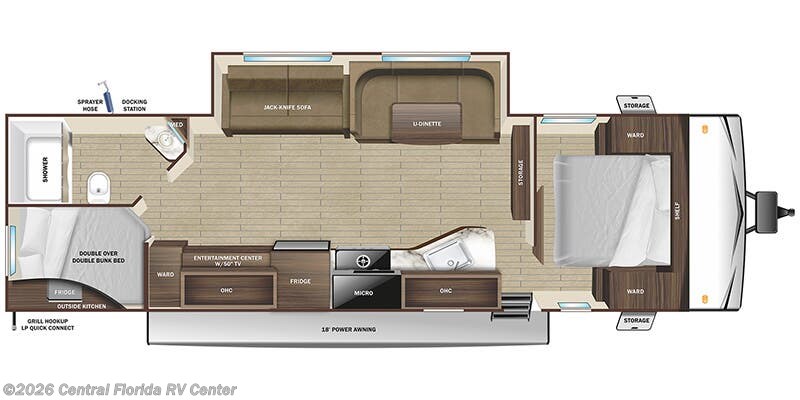 2025 Starcraft Autumn Ridge 28BHS - New Travel Trailer for sale by Central Florida RV Center in Apopka, Florida