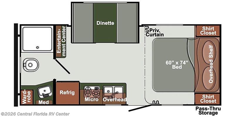 2025 Gulf Stream Envision SVT 21QBD - New Travel Trailer for sale by Central Florida RV Center in Apopka, Florida