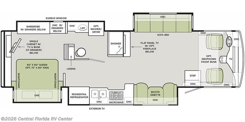 2022 Tiffin Open Road Allegro 34 PA - Used Class A for sale by Central Florida RV Center in Apopka, Florida