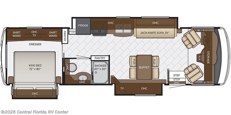 2019 Newmar Bay Star 3226 - Used Class A for sale by Central Florida RV Center in Apopka, Florida