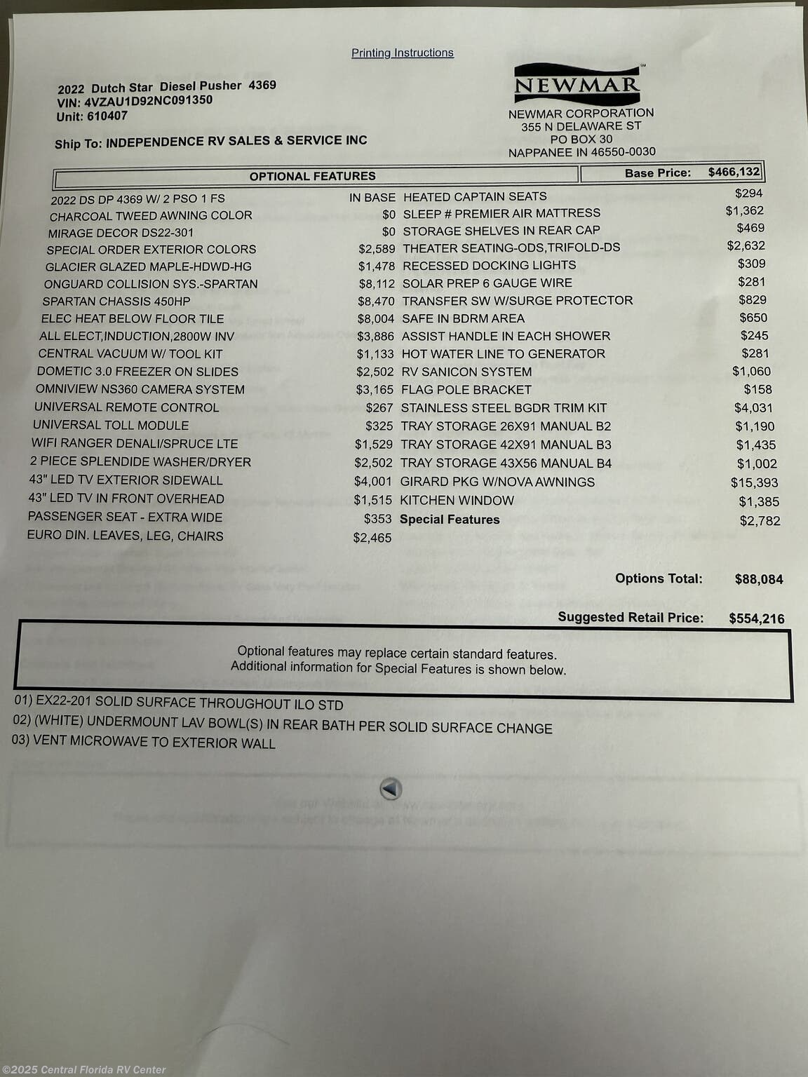 2022 Newmar Dutch Star 4369