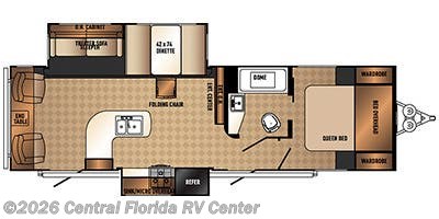 2013 Palomino Solaire Ultra-Lite 297 RLDS - Used Travel Trailer for sale by Central Florida RV Center in Apopka, Florida