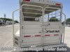 2023 Miscellaneous swift built  Pearl White Stock Horse Trailer For Sale at Wayne Hodges Trailer Sales in Weatherford, Texas