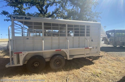 Horse Trailer - 2023 Miscellaneous swift built  Pearl Stock Combo with TackBox available Used in Weatherford, TX