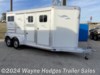 2022 Platinum Coach 2 Horse Trailer For Sale at Wayne Hodges Trailer Sales in Weatherford, Texas
