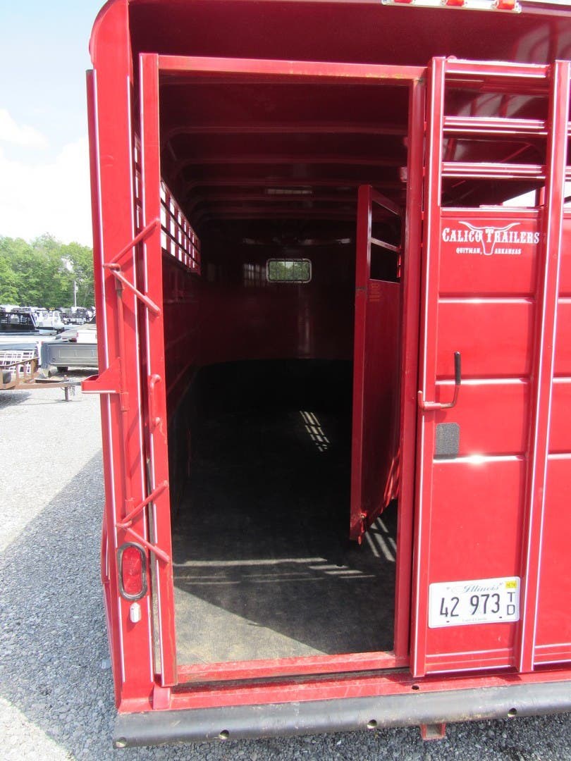 Livestock Trailer for sale Used 2017 Calico SB162 IL Livestock Trailer Classifieds from