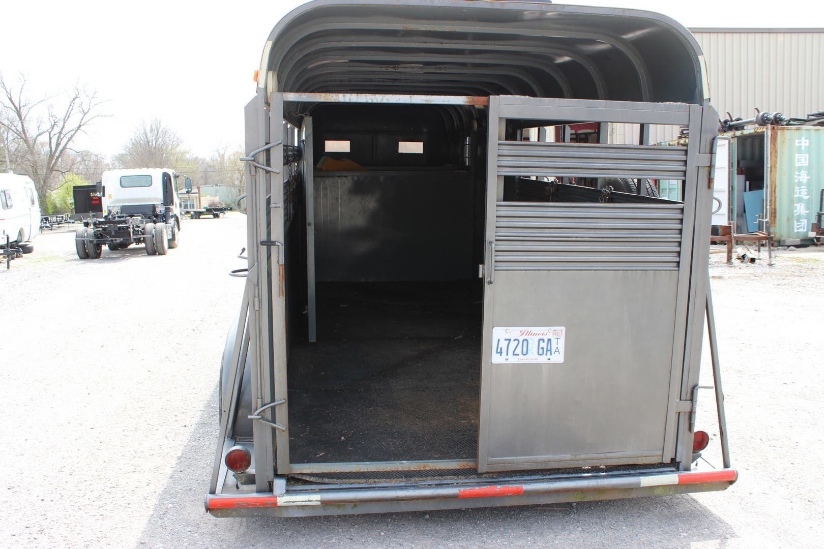 Livestock Trailer for sale Used 1992 Miscellaneous RAWHIDE GS162 IL Livestock Trailer