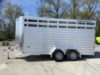 New Livestock Trailer - 2023 Featherlite 8107-6716 Livestock Trailer for sale in Mt. Vernon, IL