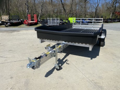 2023 FLOE CARGO MAX 13  X 73  XRT PLUS SPORT UTILITY TRAILER, ALL ALUMINUM FRAME, VIRTUALLY INDESTRUCTIBLE FORMED POLYMER ULTRA BED, 12 TIE DOWN D-RINGS IN BED, REMOVABLE BI-FOLD TAILGATE/RAMP, 3 POSITION TILT BED, NO RATTLE TILT CLAMP, FULLY ENCLOSED WIRING WITH LED LIGHTS, 11 -16  SIDES, GRAB HANDLE AND SWIVEL TONGUE JACK, 2  COUPLER, 3.5K IDLER TORSION AXLE, 14  RADIAL TIRES WITH ALUMINUM WHEELS, SPARE TIRE MOUNT, 2200 LBS LOAD CAPACITY, 220 LBS MAX TONGUE WEIGHT.