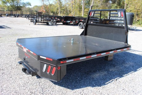 2021 Zimmerman 3000XL Pickup Flatbed with a powdercoated steel body. STEEL WORKBED WITHOUT BOXES OR SKIRTS. These are very heavy duty beds! Measures 97&quot; wide x 114&quot; long with a 34&quot; wide frame. This bed fits a dually wheel cab and chassis truck (9&#39; frame, 60&quot; cab to axle). Heavy duty rear 2-1/2&quot; receiver hitch and B&amp;W Gooseneck hitch already installed on the bed. 1/8&quot; steel deck plate, welded headache rack, LED Lights, double 4&quot; steel channel frame, stake pockets with rub rail, steps by the rear receiver hitch, sealed wiring harness. This is an amazing bed that will outlast your pickup!