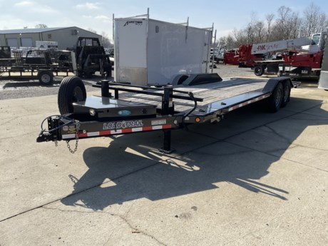 2023 LOAD TRAIL POWERED TILT DECK TRAILER, 102&quot; WIDE X 22&#39;+2&#39; POWERED TILT WITH DRIVEOVER FENDERS, BLACK POWDERCOAT WITH PRIMER, WINCH PLATE WITH DECK ROLLER, SOLAR PANEL, FRONT TOOLBOX, 12&quot; CENTER CROSS MEMBERS, RUB RAILS, SPARE TIRE MOUNT, RUB RAIL, 8 AMP BATTERY CHARGER (110V), LED LIGHTS, WIRING HARNESS, 6 D-RINGS, 12K DROPLEG JACK, 2-7K DEXTER ELECTRIC BRAKE AXLES, TORSION SUSPENSION