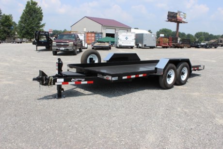 2022 IMPERIAL 16&#39; FULL DECK TILT TRAILER FOR SALE, 16&#39; TILT SECTION, 2-7K ELECTRIC BRAKE AXLES, SPRING SUSPENSION, ST235-80-R16&quot; RADIAL 10 PLY TIRES, 1/8&quot; TREADPLATE STEEL FLOOR, 12&quot; ON CENTER CROSSMEMBERS, HEAVY DUTY TREADPLATE FENDERS, 12K DROP LEG JACK, 2-5/16&quot; COUPLER, FRONT TOOLBOX, STAKE POCKETS AND TIE RAILS, SPARE TIRE AND MOUNT, 2 COATS PRIMER, 2 COATS BLACK PAINT, WIRING IN CONDUIT, LED LIGHTS.