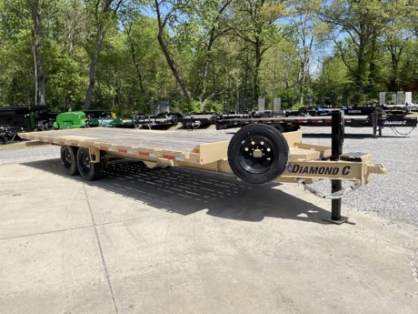 2023 DEMO DIAMOND C DET208-24X102 DECKOVER POWER TILT TRAILER, 16K
FRAME SIZE, L24X102
DECALS, DET
SUSPENSION, 6-LEAF SLIPPER SPRINGS
JACK, SINGLE 20K HYDRAULIC JACK
HYD CYLINDER, 2-1/2&quot; X 20&quot;
TILT, ELECTRIC/HYDRAULIC POWERED FULL BED TILT
BLUETOOTH WIRELESS CONTROLLER
FRAME, 8&quot;X15# I-BEAM; 16&quot; CENTER CROSSMEMBERS
COUPLER, 2-5/16&quot; 21K DEMCO EZ-LATCH FLAT MOUNT
TONGUE, INTEGRAL W/ FRAME (I-BEAM)
12&quot; FORMED FRONT BUMPER
LACE RAIL, 5&quot;X2&quot; REC TUBE
3/8&quot; RUB-RAIL W/ STAKE POCKETS AND PIPE SPOOLS
STORAGE, HD V-TONGUE LID
SPARE MOUNT - PASSENGER (CURB) SIDE OF TONGUE
FLOOR, 2&quot; TREATED FLOOR (L24&#39;)
FRONT RETRACTABLE STEPS (PAIR)
MID TURN, LIGHT/STEP COMBO (1PAIR)
TIRES, ST215/75R17.5 SINGLE, 18 PLY 865 STEEL BLACK
SPARE, ST215/75R17.5 SINGLE, 18 PLY 865 STEEL BLACK
PAINT, DESERT TAN
BATTERY - GROUP 27
SOLARPULSE CHARGING SYSTEM 7 WATT
LIGHTS, ALL LED
AXLE, 2-8K STRAIGHT ELEC OIL BATH
