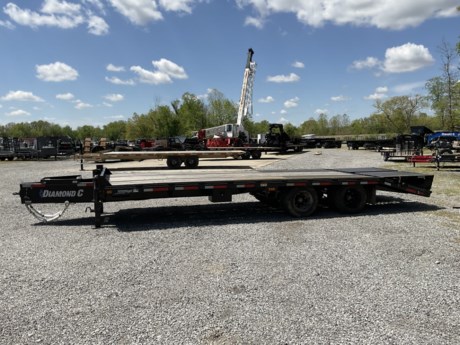 2023 DEMO PX216-25X102 PINTLE HITCH WITH MAX RAMPS FOR SALE, 2-16K DISC BRAKE AXLES, 30K GVWR
!!!SELLING PRICE INCLUDES FEDERAL EXCISE HEAVY USE TRAILER TAX!!!!!
FRAME SIZE, L25X102
AXLE, 2 - 16K ELEC/HYD DISC BRAKES
SUSPENSION, HEAVY DUTY ADJUSTABLE SUSPENSION
FRAME, ENG. BEAM W/3&quot; I-BEAM XM ON 16&quot; CENTERS
TONGUE, 16&quot; ENGINEERED PINTLE TONGUE
COUPLER, 60K PINTLE RING (3&quot; HOLE)
SPARE MOUNT, CABLE WINCH (UNDER FRAME)(RETRACTABLE)
JACK, 25K TWO SPEED DROP-LEG JACKS
NO EXTRA
FLOOR, 2&quot; TREATED FLOOR (L25&#39;)
DOVETAIL, 60&quot; SELF CLEANING DOVE W/ MAX RAMPS
TIRES, ST235/75R17.5 DUAL, 18 PLY 8/275MM - RADIAL BLACK
SPARE, ST235/75R17.5 DUAL, 18 PLY 8/275MM - RADIAL BLACK
PAINT, BLACK
LIGHTS, ALL LED
EXTRA CLEARANCE LIGHTS (2 PAIR)
DECALS, PX216
Web ID: 224133-2