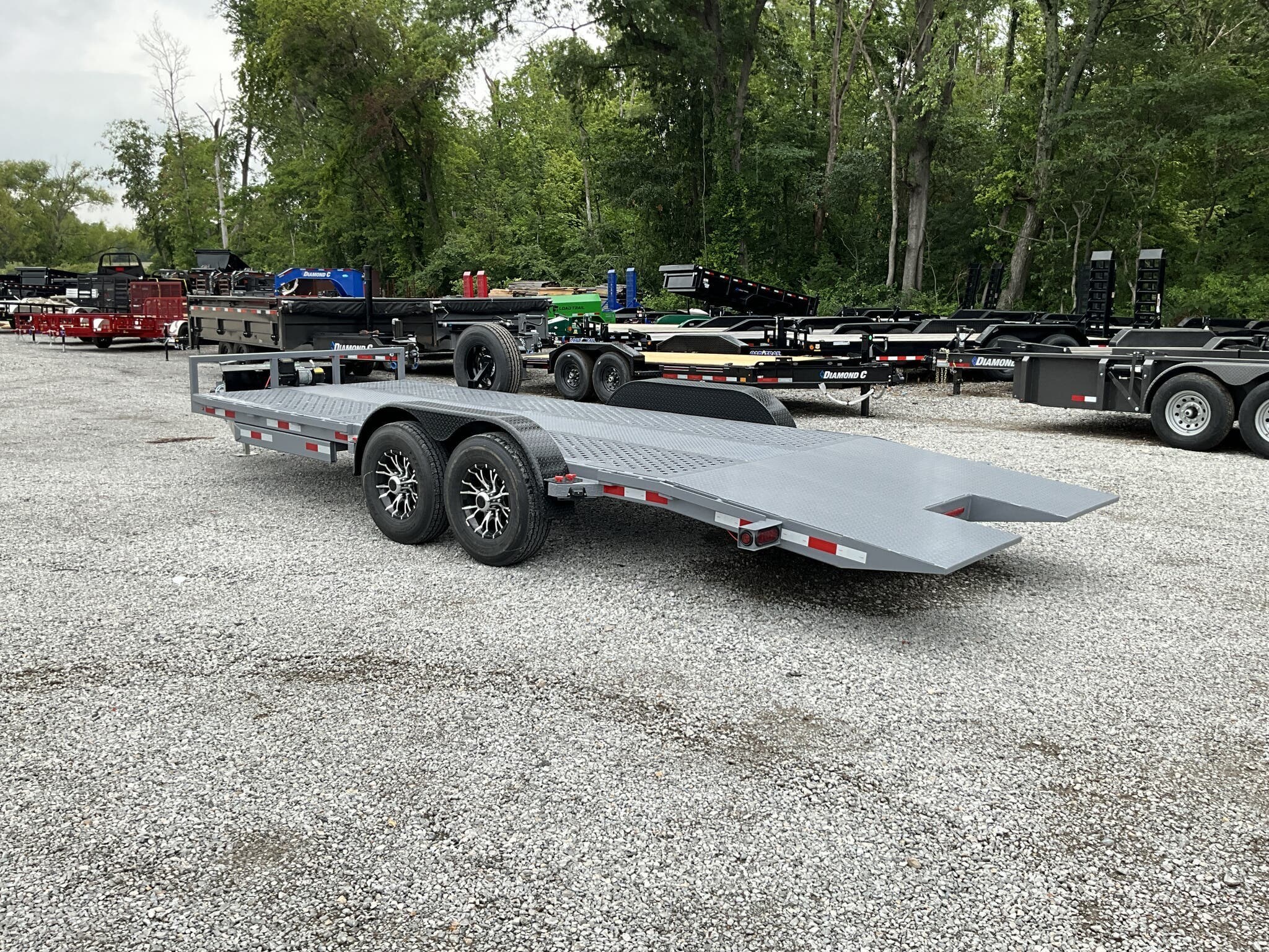 7x24 Tilt Deck Trailer for sale | New BCL Fabrication POWERTILT-20X82 ...