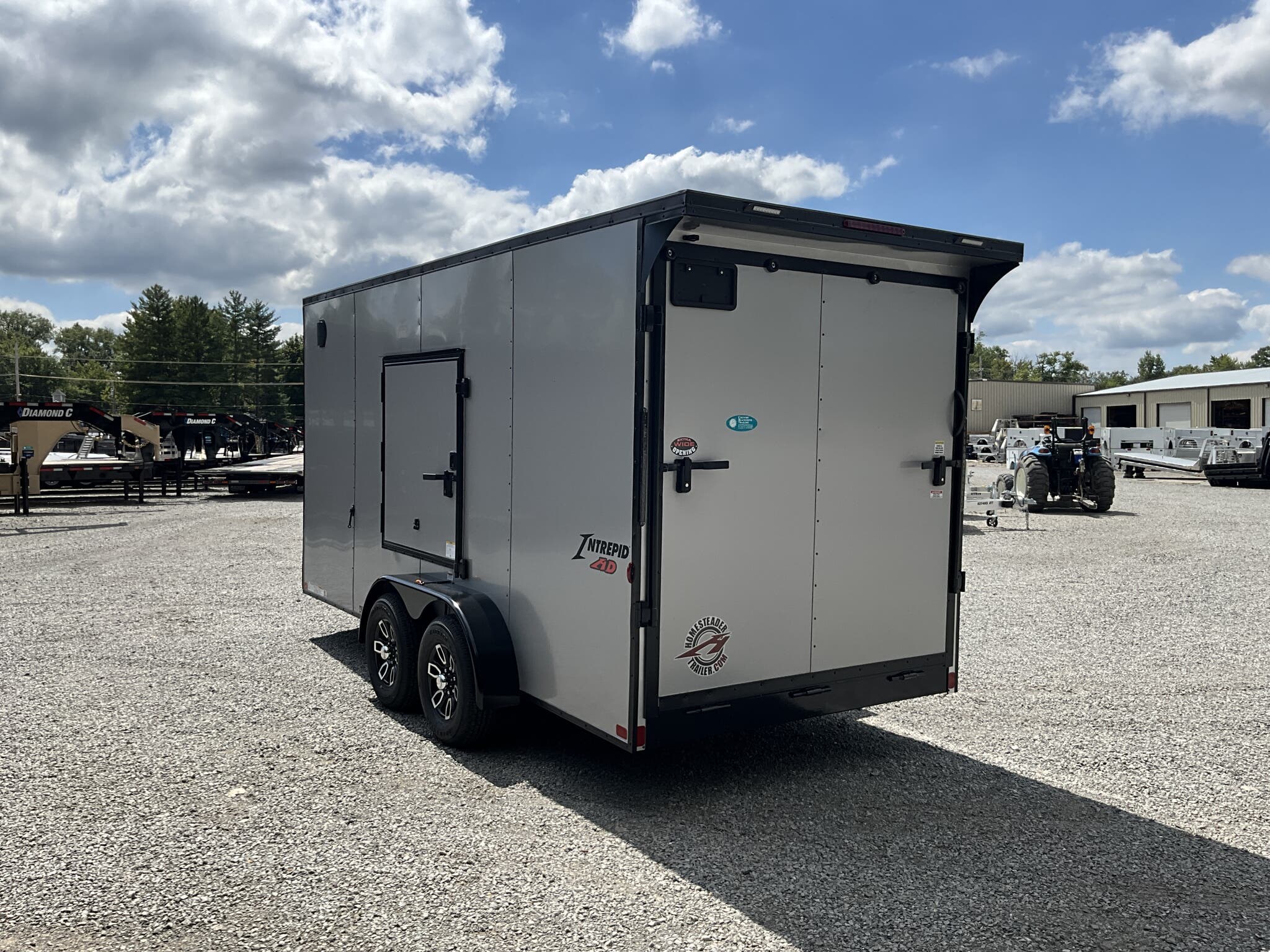 2026 Homesteader Intrepid HD IH7X16X7TALL-10K-RAMP DOOR 7x16 Bumper ...