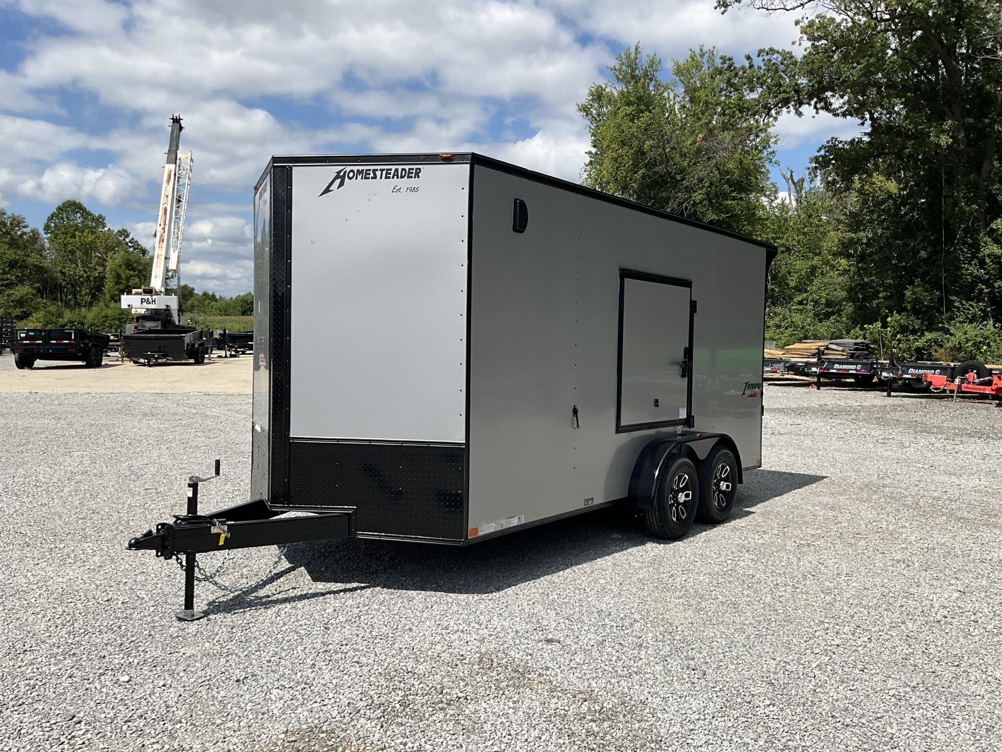 2026 Homesteader Intrepid HD IH7X16X7TALL-10K-RAMP DOOR 7x16 Bumper ...