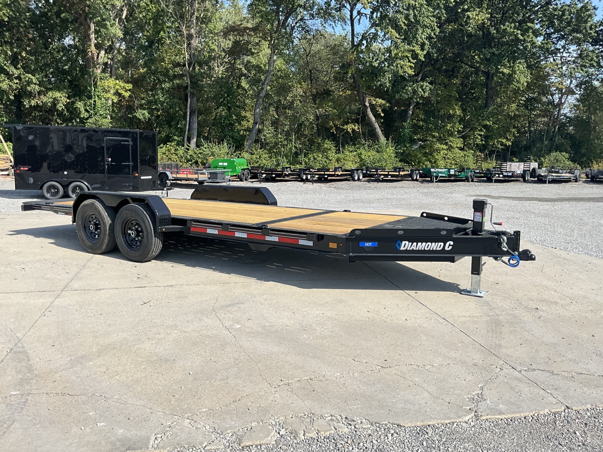 7x20 Tilt Deck Trailer for sale | New Diamond C HDT HDT207-20X82 ...