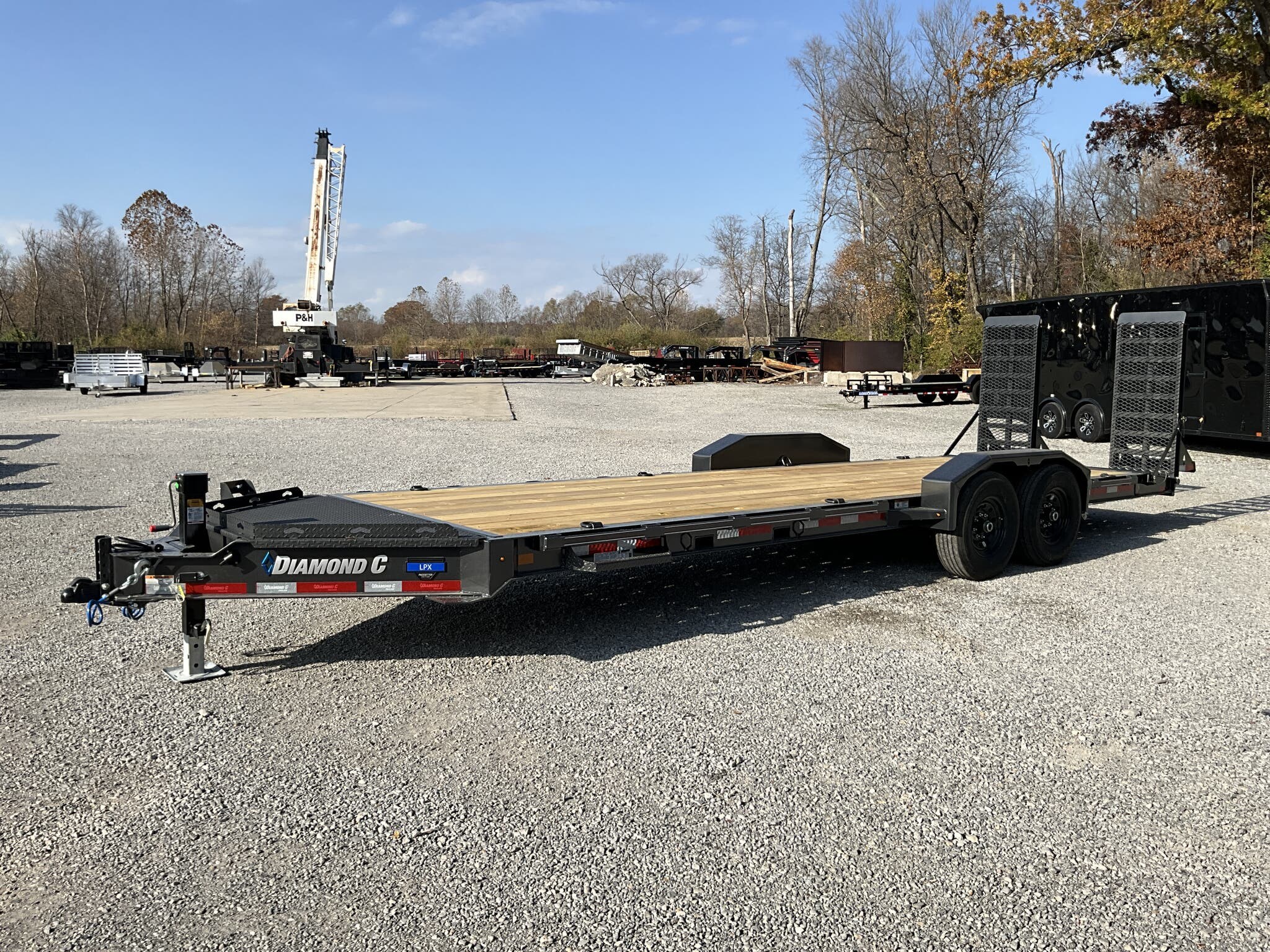2026 Diamond C LPX LPX207-24X82 7x24 Bumper Pull Flatbed Trailer ...