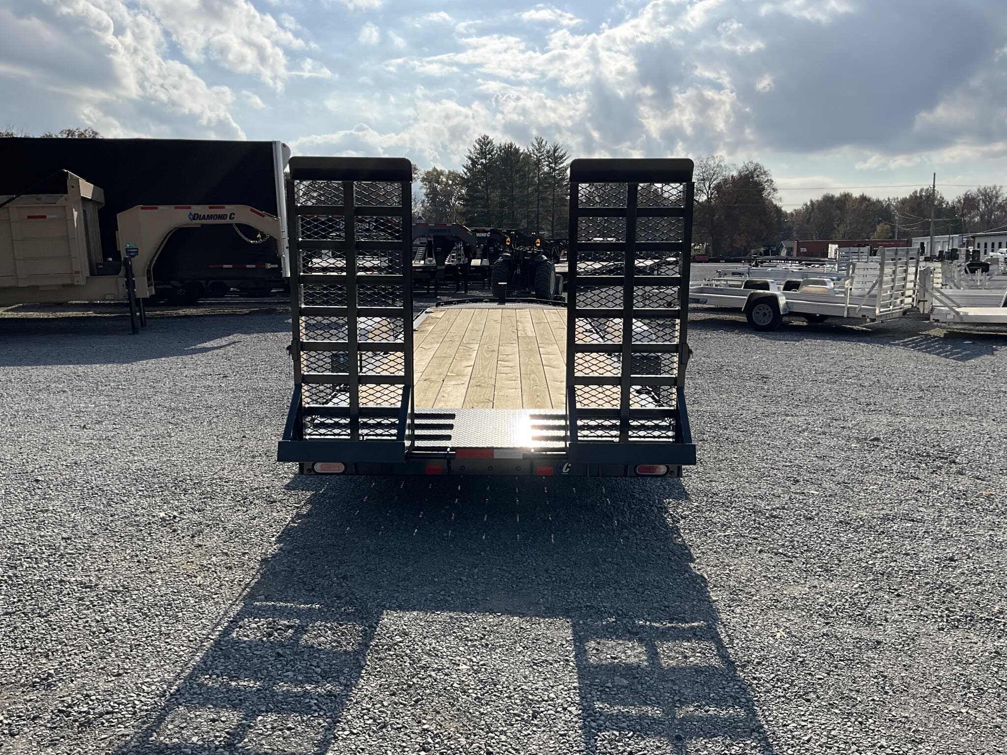 2026 Diamond C LPX LPX207-24X82 7x24 Bumper Pull Flatbed Trailer ...