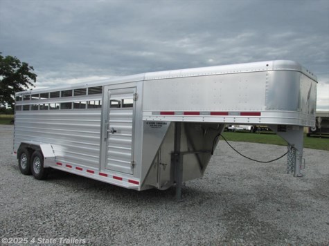 #FL43203 - 2017 Featherlite 6'7x20 8117 Stock Trailer for ... featherlite trailers wiring diagram 