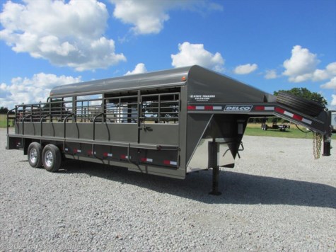 #DT04712 - 2016 Delco 6'8x24 Half Top Cowboy Trailer for sale in ...