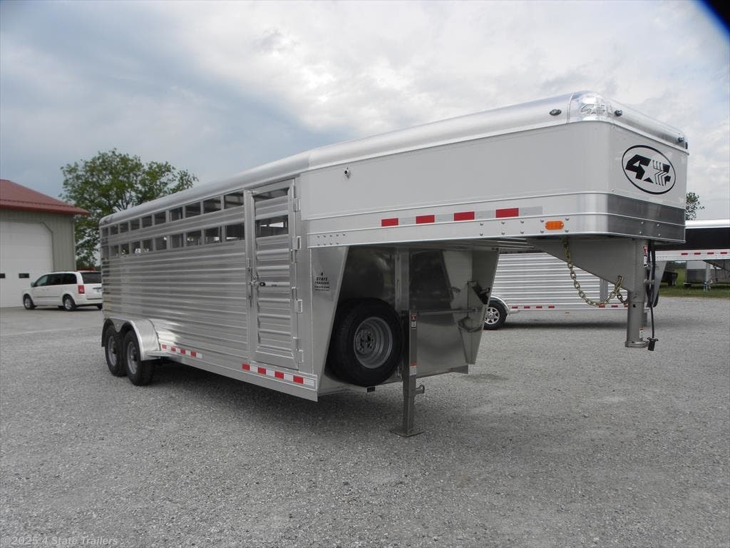 #4S37196 - 2019 4-Star Runabout6'10X20X6'6" STOCK TRAILER for sale in Fairland OK