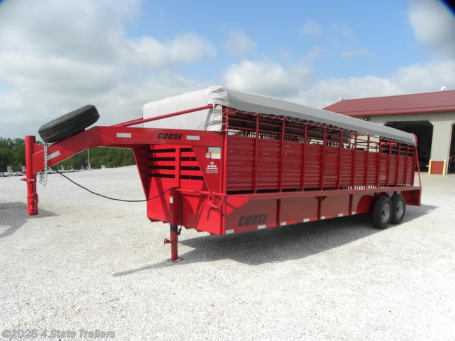 Ct202033 2019 Coose 6 8x24 X6 6 Ranch Hand Tarp Top Rubber