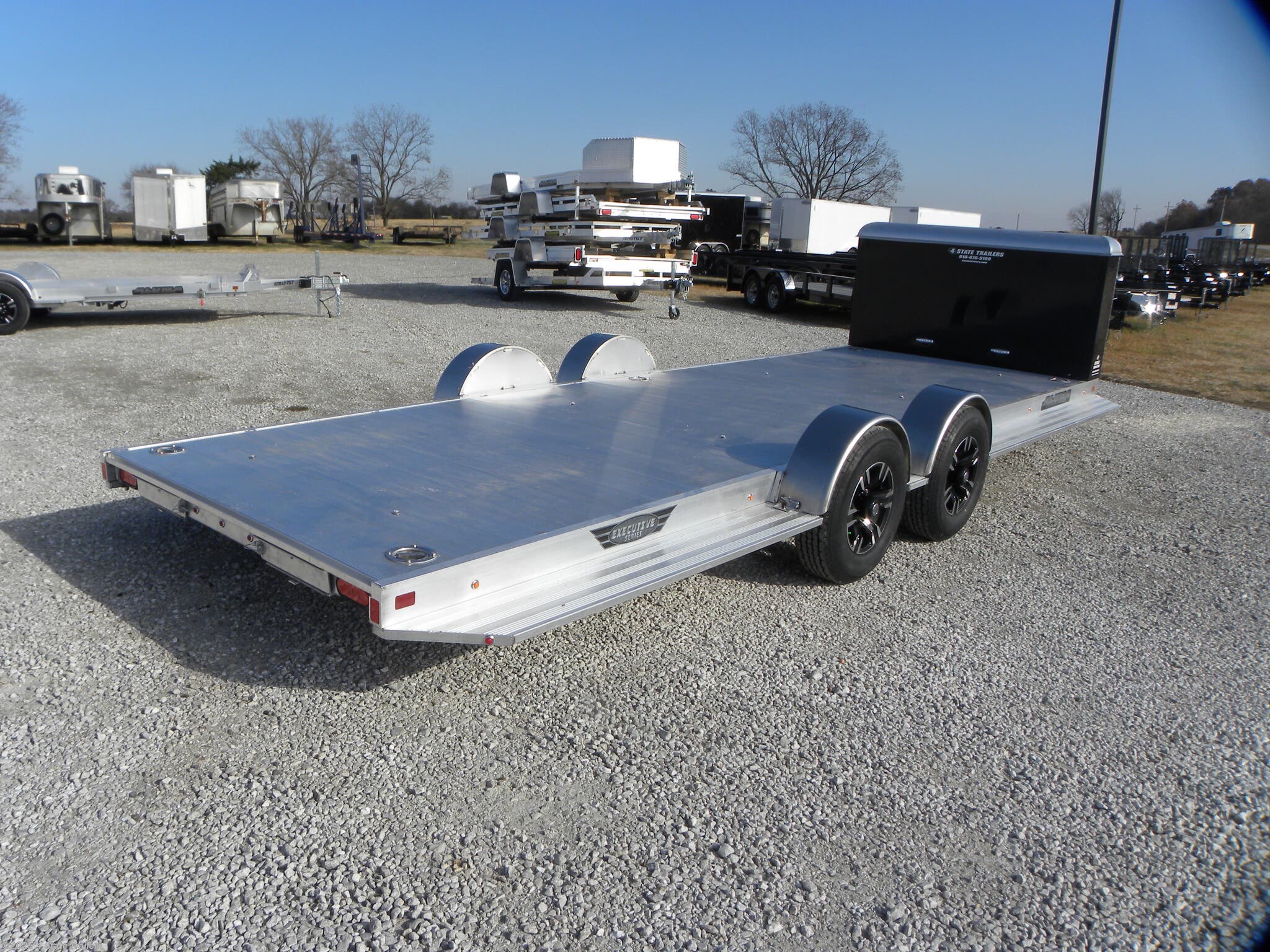 #AL213085 - 2020 Aluma 8222H Car Hauler Trailer | Aluma Trailers