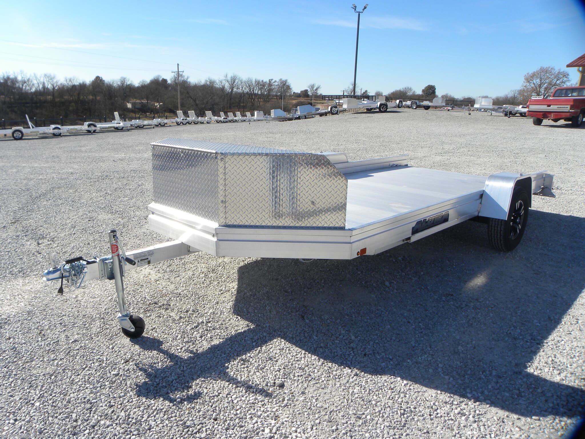 Al206701 2020 Aluma Utr14 14 Utv Trailer With Rock Guard Box Utility Trailer Aluma Trailers
