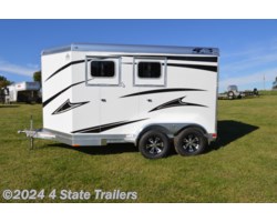 2022 4-Star by 4-Star Trailers, Inc. Runabout 6'10X11'x7 2 HORSE SLANT BP