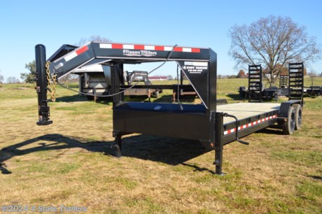 &lt;p&gt;This is a new 2021 83&quot;x24&#39; Friesen gooseneck equipment trailer. It comes with two 8,000 lb. electric brake axles, 17.5&quot; wheels and 16 ply tires, 2-10,000 lb. drop leg, spring return jacks, a toolbox between gooseneck uprights, full-frame sand blasted followed by a primer and powder coat finish, heavy duty 1/8&quot; treadplate fenders with braces, 8&quot; channel neck, 3&quot; channel crossmembers 16&quot; on center, treated wood deck with steel dovetail, sealed wiring harness (eliminates most common trailer wiring problems), LED lights, L-gussets from neck to deck to reinforce without hindering load capability, and extra wide heavy duty stand up rear ramps with kickers, spring assists, and cat grips. This is a great type of trailer for hauling a tractor or skid loader. Friesen trailers are built to very high standards of quality and detail and come with a one year warranty!&amp;nbsp;&lt;/p&gt;