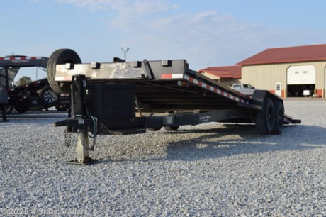 &lt;ul&gt;
&lt;li&gt;used; manufactured by Friesen Trailers&lt;/li&gt;
&lt;li&gt;83&quot;x24&#39; hydraulic tilt equipment trailer&lt;/li&gt;
&lt;li&gt;two 5,200 lb. electric brake axles&lt;/li&gt;
&lt;li&gt;15&quot; wheels 10 ply tires&lt;/li&gt;
&lt;li&gt;3&quot; channel crossmembers on 16&quot; centers&lt;/li&gt;
&lt;li&gt;sand blasted followed by a rust inhibiting primer and a powder coat finish&lt;/li&gt;
&lt;li&gt;hydraulic jack&lt;/li&gt;
&lt;li&gt;LED lights&lt;/li&gt;
&lt;li&gt;We repacked the wheel bearings, serviced the brakes, and made sure the lights are working.&lt;/li&gt;
&lt;li&gt;This trailer is ready to go!&lt;/li&gt;
&lt;/ul&gt;