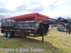 2022 W-W Trailer 6'8x20'  Gooseneck Stock Trailer Rubber Floor Livestock Trailer For Sale at 4 State Trailers in Fairland, Oklahoma