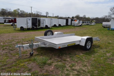 &lt;p&gt;This trailer is a must have for hauling a 4 wheeler, small mower, or a golf cart. It&#39;s a new Aluma 68&quot;x10&#39; all aluminum utility trailer with a 2,200 lb. torsion axle, 13&quot; radial tires on aluminum wheels, a matching spare tire and wheel, and a tilt bed with a cushion cylinder for the ultimate ease of use! There is no wood to rot, virtually no steel to rust, it&#39;s lightweight and durable and holds its value for many years! ALUMA builds a great unit, and backs them with a 5 year warranty!&lt;/p&gt;