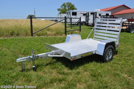 &lt;p&gt;This is a new Aluma 54&quot;x8&#39; all aluminum utility trailer with a 2,000 lb. torsion axle, 13&quot; radial tires on aluminum wheels, and fold down rear ramp gate for loading! There is no wood to rot, virtually no steel to rust, it&#39;s lightweight and durable and holds its value for many years! Aluma builds a great unit, and backs them with a 5 year warranty!&lt;/p&gt;